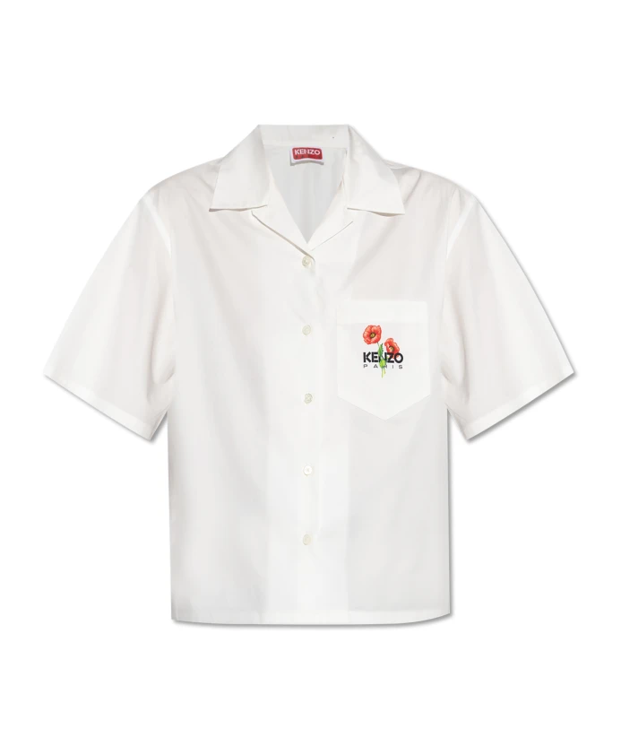 Рубашка с коротким рукавом Kenzo, белый
Рубашка с коротким рукавом Kenzo, белый