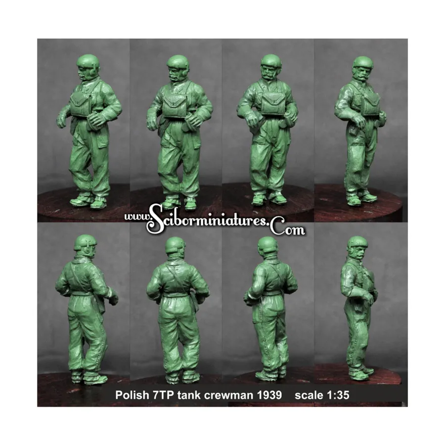 Польский танкист 7ТП, Historical Miniatures - Polish (1:35) (Scibor Monstrous Miniatures) 
Польский танкист 7ТП, Historical Miniatures - Polish (1:35) (Scibor Monstrous Miniatures)