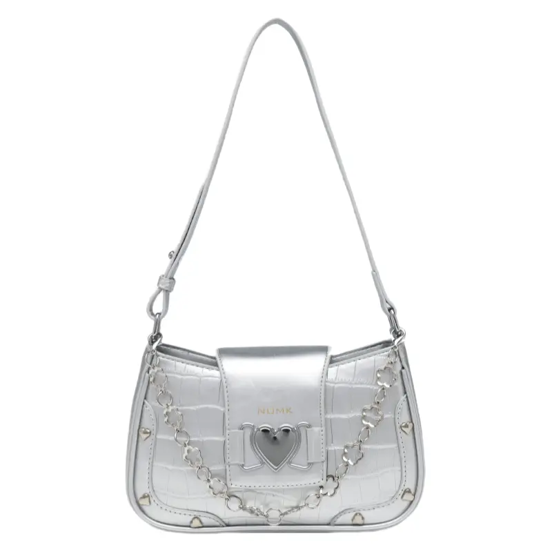 Сумка через плечо PU женская белая/черная/синяя/серебристая NOMK
Сумка через плечо PU женская белая/черная/синяя/серебристая NOMK