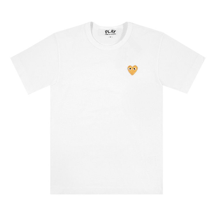 Футболка Comme des Garçons Play T-Shirt With Gold Heart, White
Футболка Comme des Garçons Play T-Shirt With Gold Heart, White