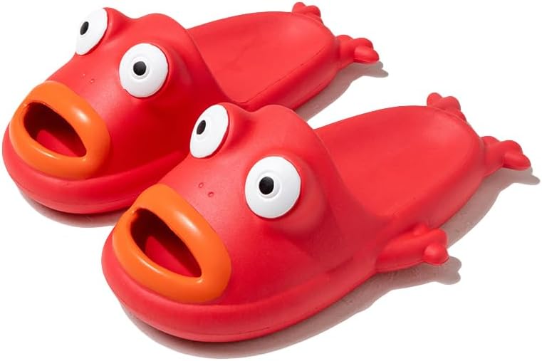 Шлепанцы с лягушками для женщин и мужчин, тапочки-шлепанцы Cloud Slides с оригинальным рисунком лягушек, нескользящие шлепанцы-сандалии с подушечками Milang, красный
Шлепанцы с лягушками для женщин и мужчин, тапочки-шлепанцы Cloud Slides с оригинальным рисунком лягушек, нескользящие шлепанцы-сандалии с подушечками Milang, красный