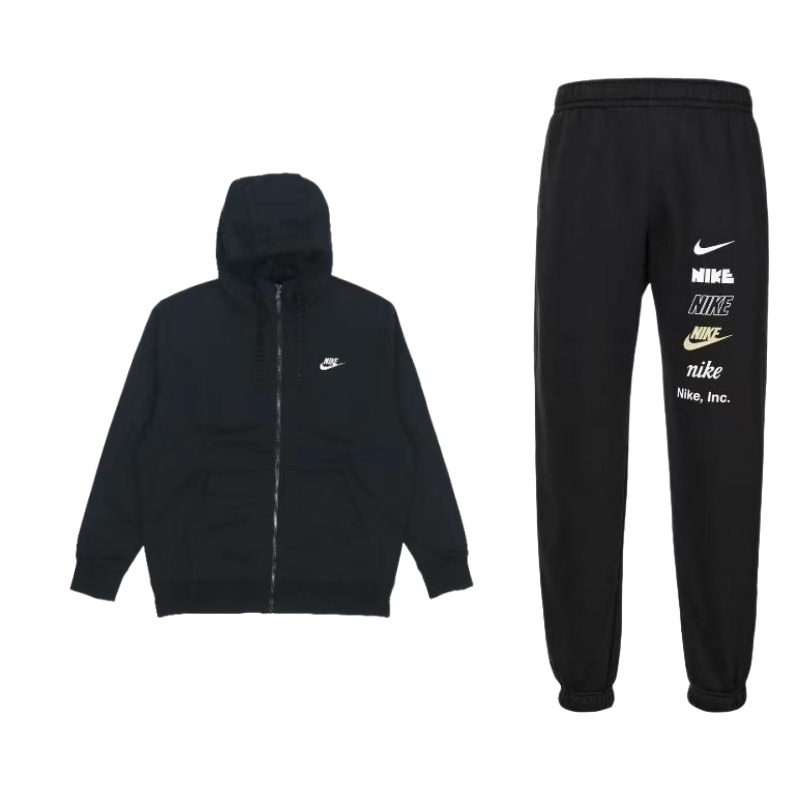 Спортивная одежда Клубная повседневная спортивная одежда Мужская черная Nike
Спортивная одежда Клубная повседневная спортивная одежда Мужская черная Nike