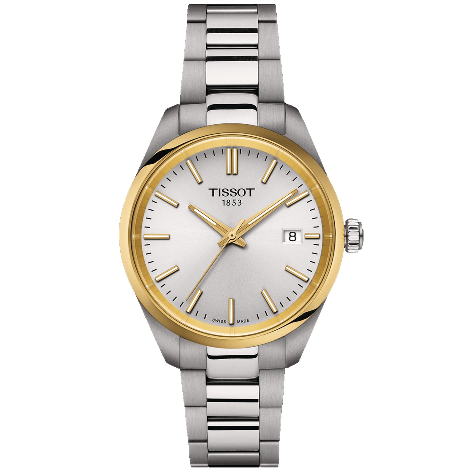 Tissot Women's PR 100 серебристый циферблат часы
Tissot Women's PR 100 серебристый циферблат часы