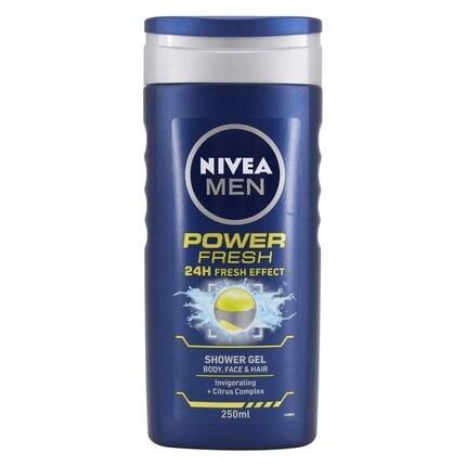 Гель для душа Men Power Fresh 250 мл, Nivea
Гель для душа Men Power Fresh 250 мл, Nivea