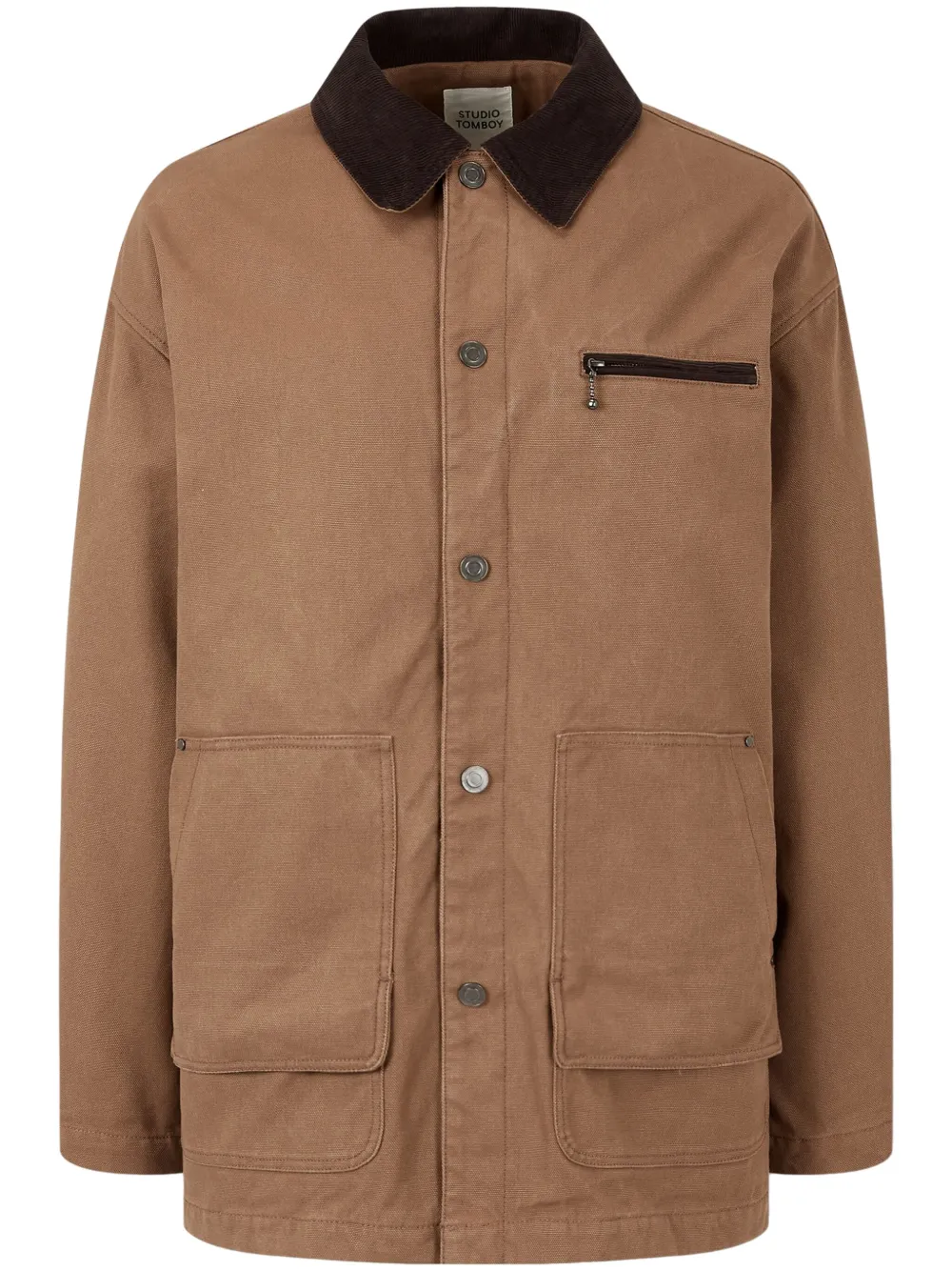 Куртка с вельветовым воротником STUDIO TOMBOY, коричневый
Куртка с вельветовым воротником STUDIO TOMBOY, коричневый