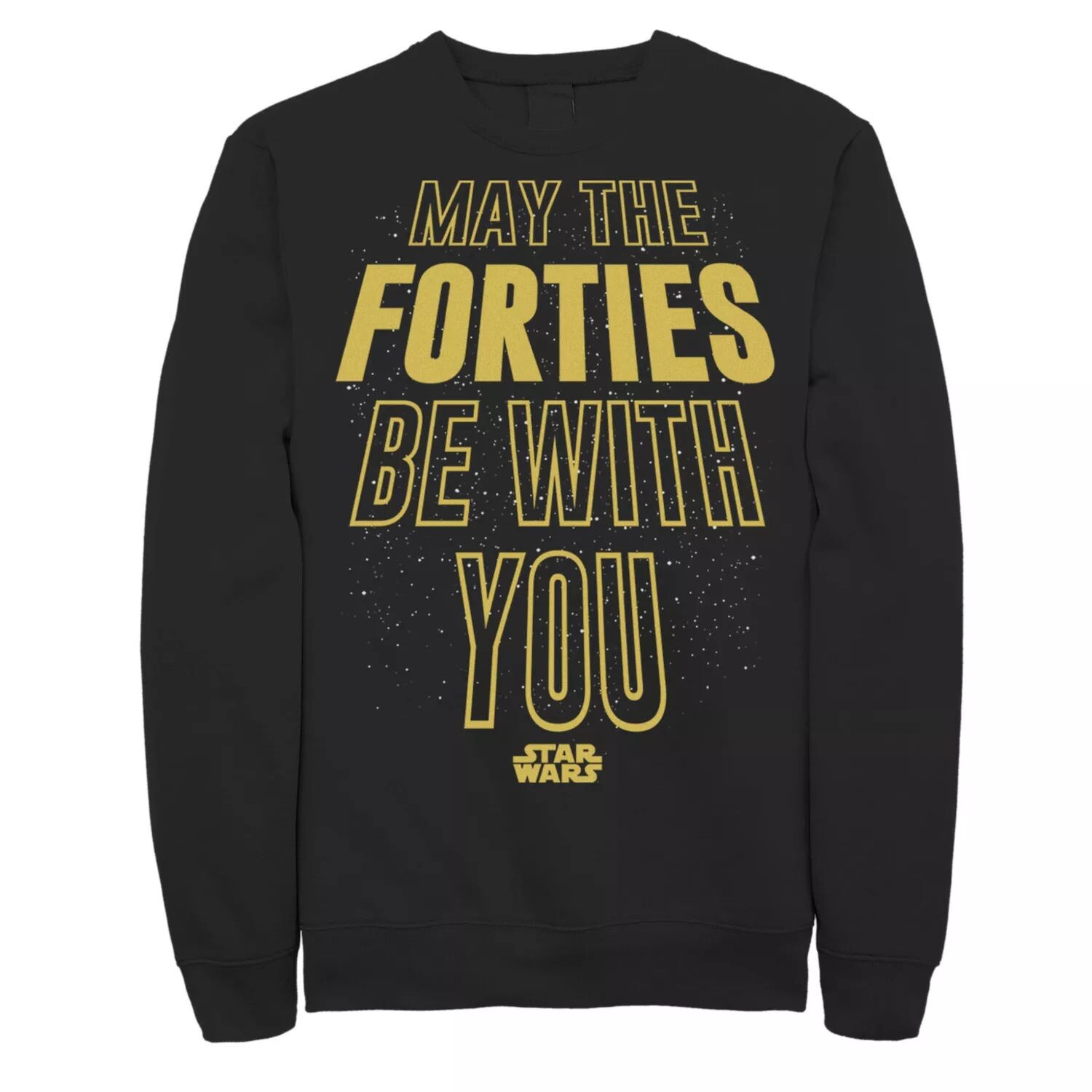 Мужской свитшот с надписью «Звездные войны: пусть сороковые будут с тобой» Licensed Character
Мужской свитшот с надписью «Звездные войны: пусть сороковые будут с тобой» Licensed Character