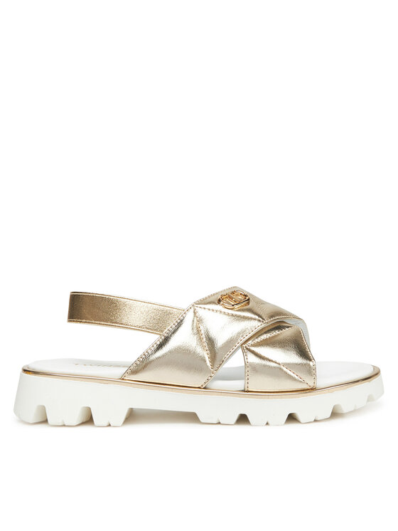 Сандалии 251GCJ044 S Twinset, золотой 
Сандалии 251GCJ044 S Twinset, золотой