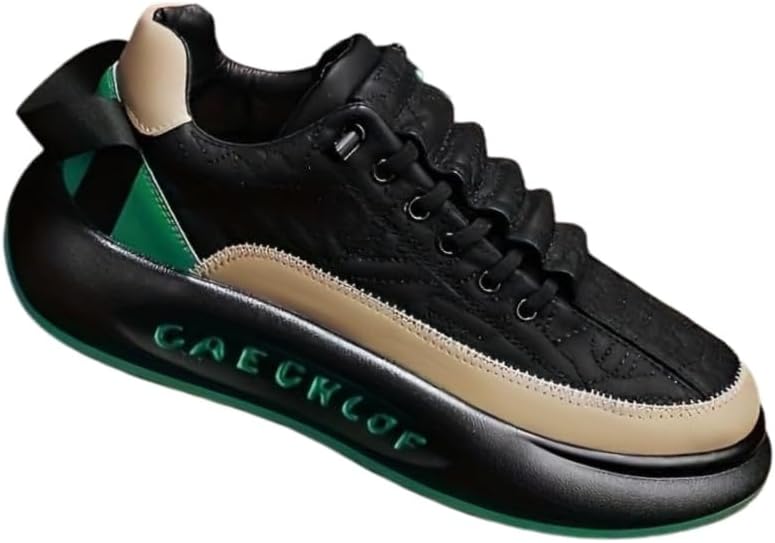 Мужские модные спортивные кроссовки с толстой подошвой. Для повседневной носки. Дышащие и удобные. Противоскользящие и прочные. Подходят для активного отдыха на свежем воздухе и повседневного ношения Fmshi, темно-зеленый
Мужские модные спортивные кроссовки с толстой подошвой. Для повседневной носки. Дышащие и удобные. Противоскользящие и прочные. Подходят для активного отдыха на свежем воздухе и повседневного ношения Fmshi, темно-зеленый