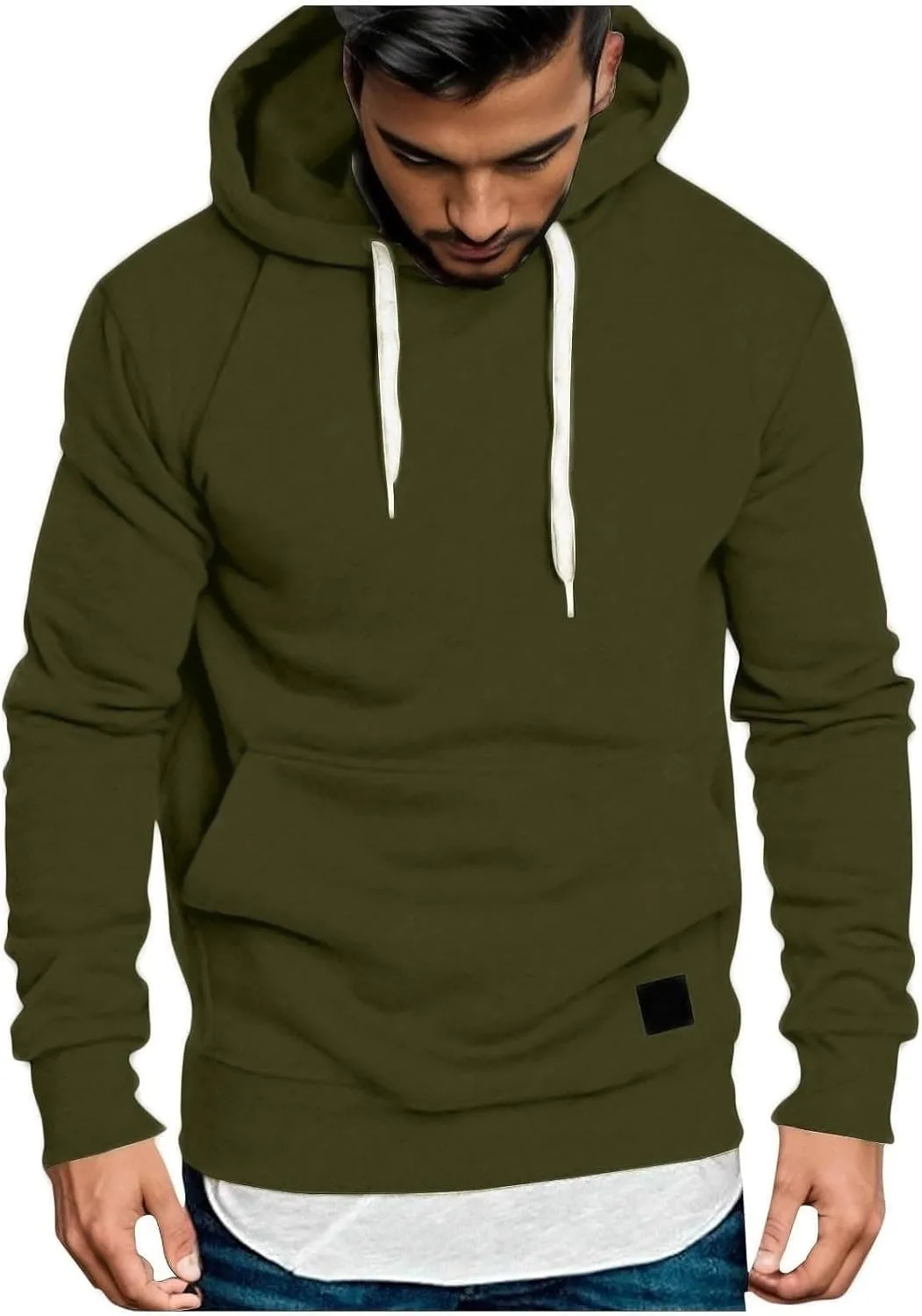 Толстовка с капюшоном FZYLQY мужская, с длинным рукавом и карманом-кенгуру
Толстовка с капюшоном FZYLQY мужская, с длинным рукавом и карманом-кенгуру