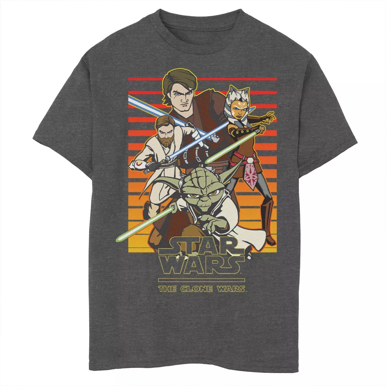 Футболка с графическим рисунком в стиле ретро для мальчиков 8–20 лет «Звездные войны: Войны клонов», групповая фотография джедаев Star Wars
Футболка с графическим рисунком в стиле ретро для мальчиков 8–20 лет «Звездные войны: Войны клонов», групповая фотография джедаев Star Wars