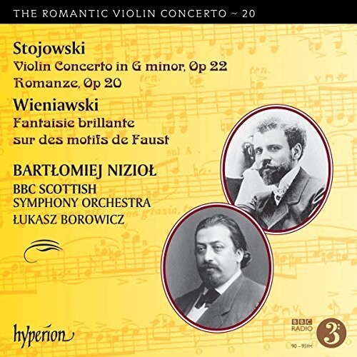 CD диск Niziol / Borowicz / BBC Scottish Sym Orch: The Romantic Violin Concerto, Vol. 20
CD диск Niziol / Borowicz / BBC Scottish Sym Orch: The Romantic Violin Concerto, Vol. 20