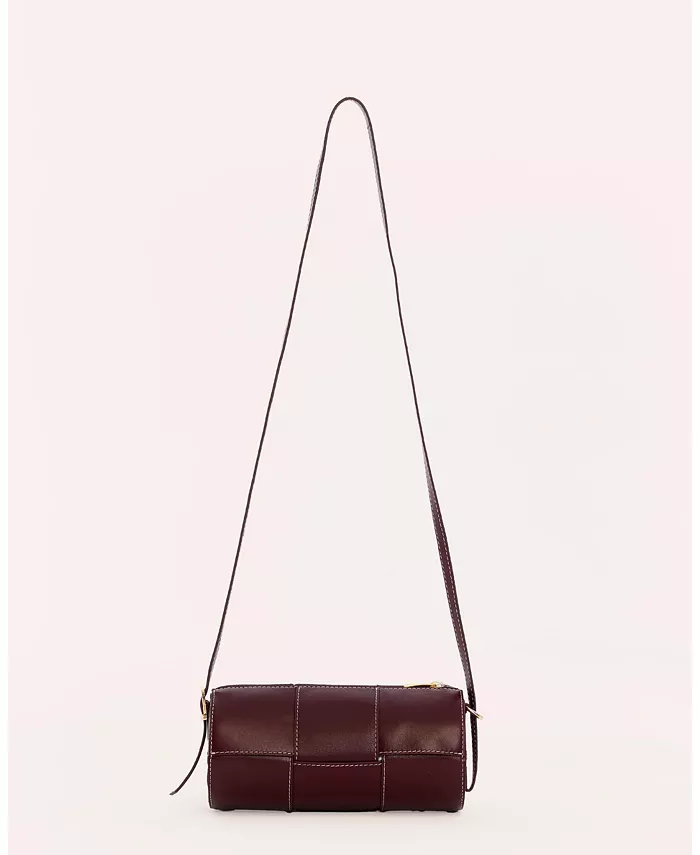 Женская сумка-бочонок из плетеной кожи Furniq UK, красный
Женская сумка-бочонок из плетеной кожи Furniq UK, красный