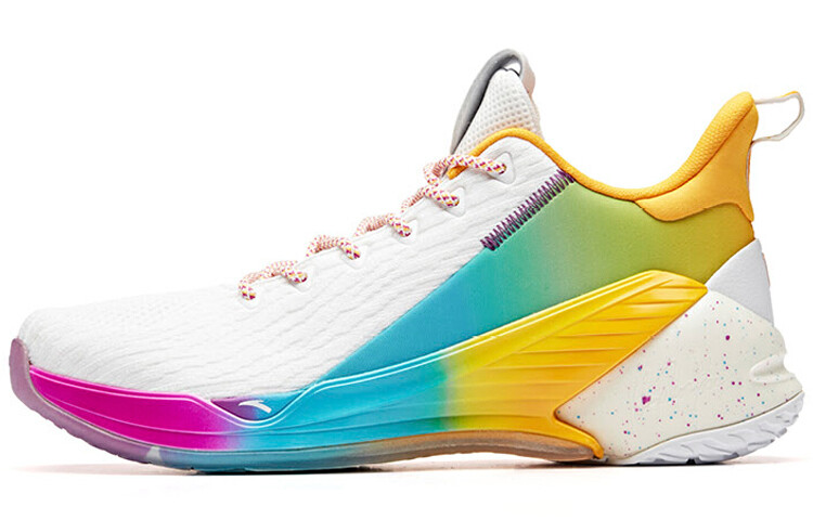 Баскетбольные кроссовки KT4 мужские с низким верхом желто-сине-фиолетовые Anta
Баскетбольные кроссовки KT4 мужские с низким верхом желто-сине-фиолетовые Anta