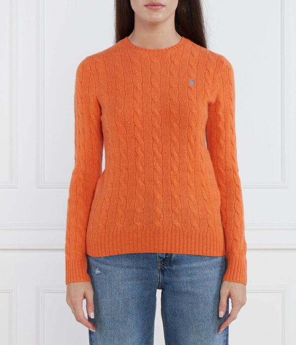 Шерстяной свитер Джулианна Slim fit Polo Ralph Lauren, оранжевый
Шерстяной свитер Джулианна Slim fit Polo Ralph Lauren, оранжевый