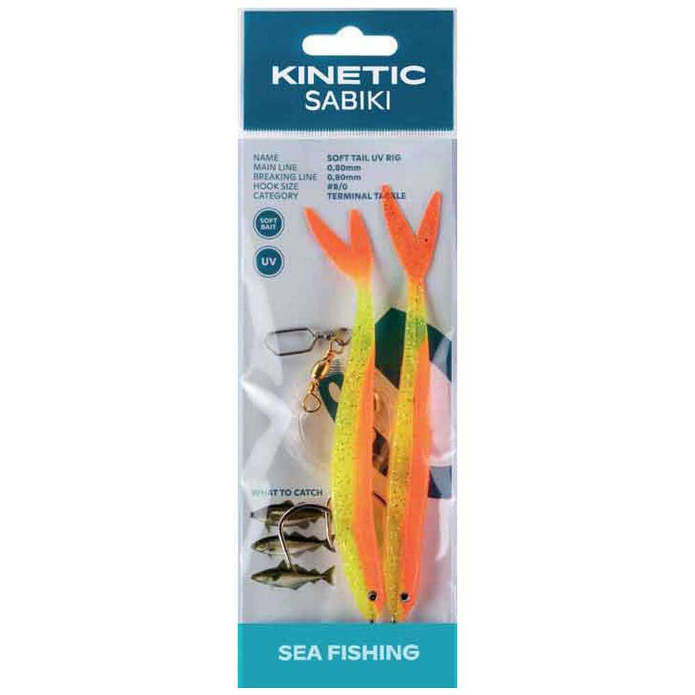 Оснастки Kinetic Sabiki Soft Tail UV, прозрачный
Оснастки Kinetic Sabiki Soft Tail UV, прозрачный