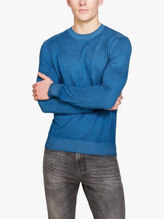 Хлопковая толстовка цвета омбре SISLEY, синий
Хлопковая толстовка цвета омбре SISLEY, синий