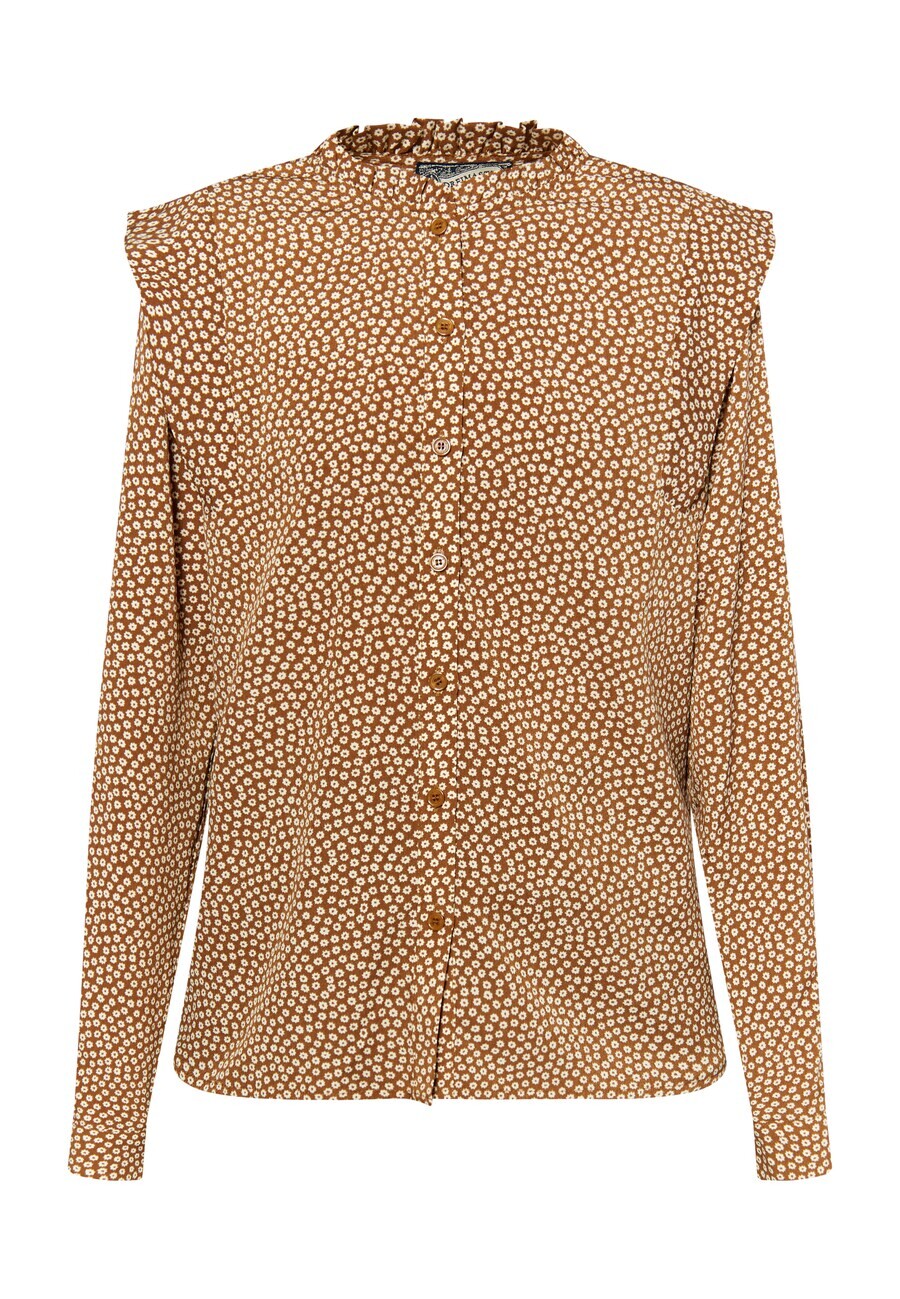 Блуза Dreimaster Vintage IMANE, коричневый
Блуза Dreimaster Vintage IMANE, коричневый