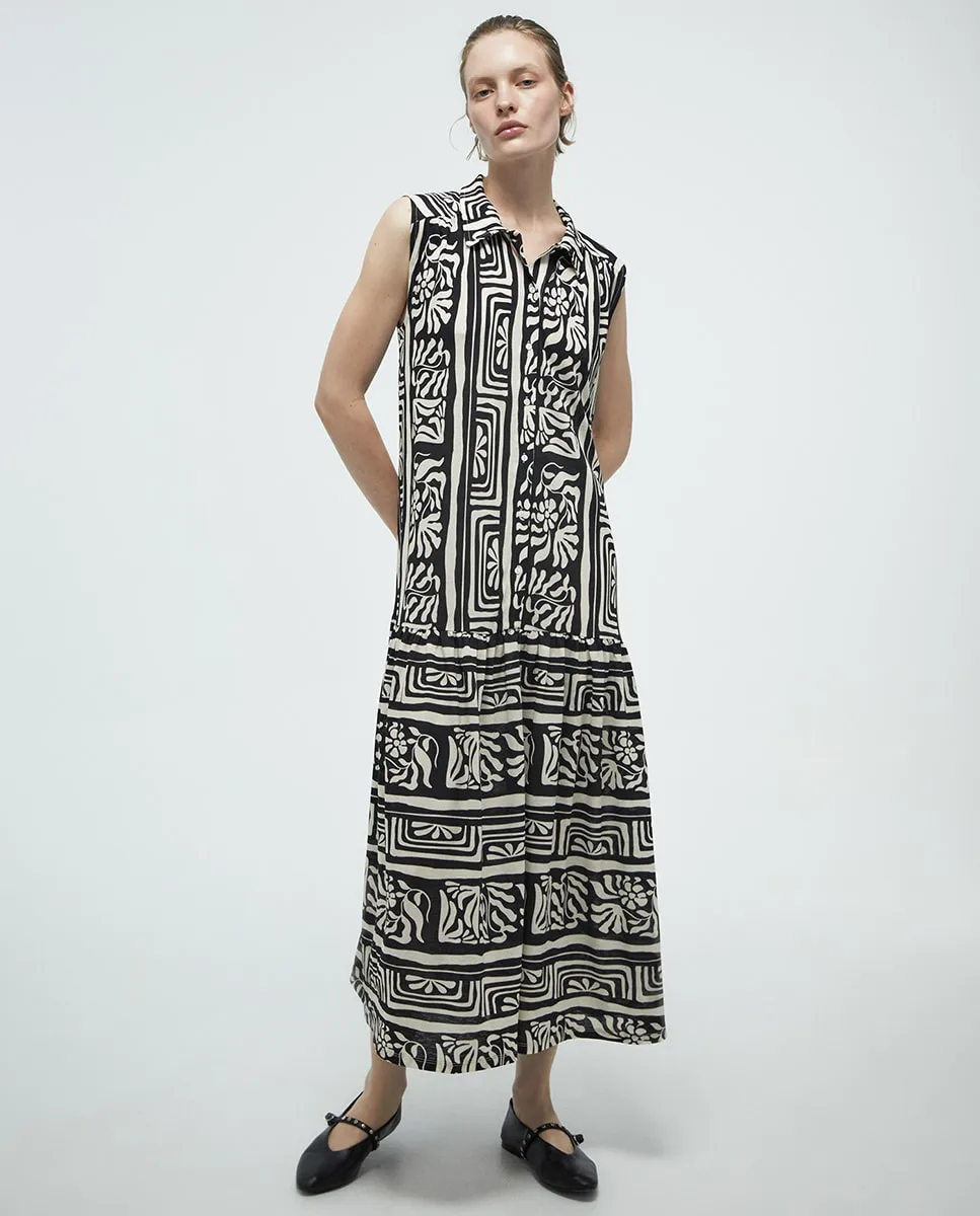 Базовое рубашечное платье Sfera, черный
Базовое рубашечное платье Sfera, черный