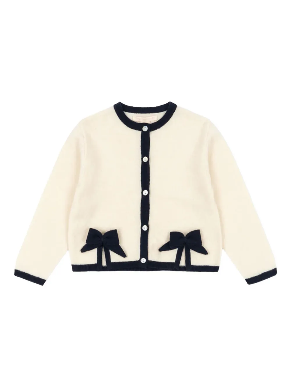 Кардиган с бантом Konges Sløjd, молочно-белый
Кардиган с бантом Konges Sløjd, молочно-белый