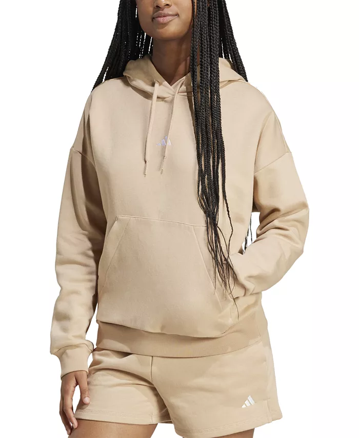 Женская базовая худи с логотипом и длинными рукавами Adidas, коричневый
Женская базовая худи с логотипом и длинными рукавами Adidas, коричневый