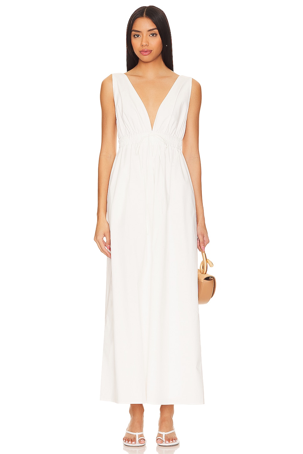 Платье миди для прогулок Line & Dot, белый
Платье миди для прогулок Line & Dot, белый