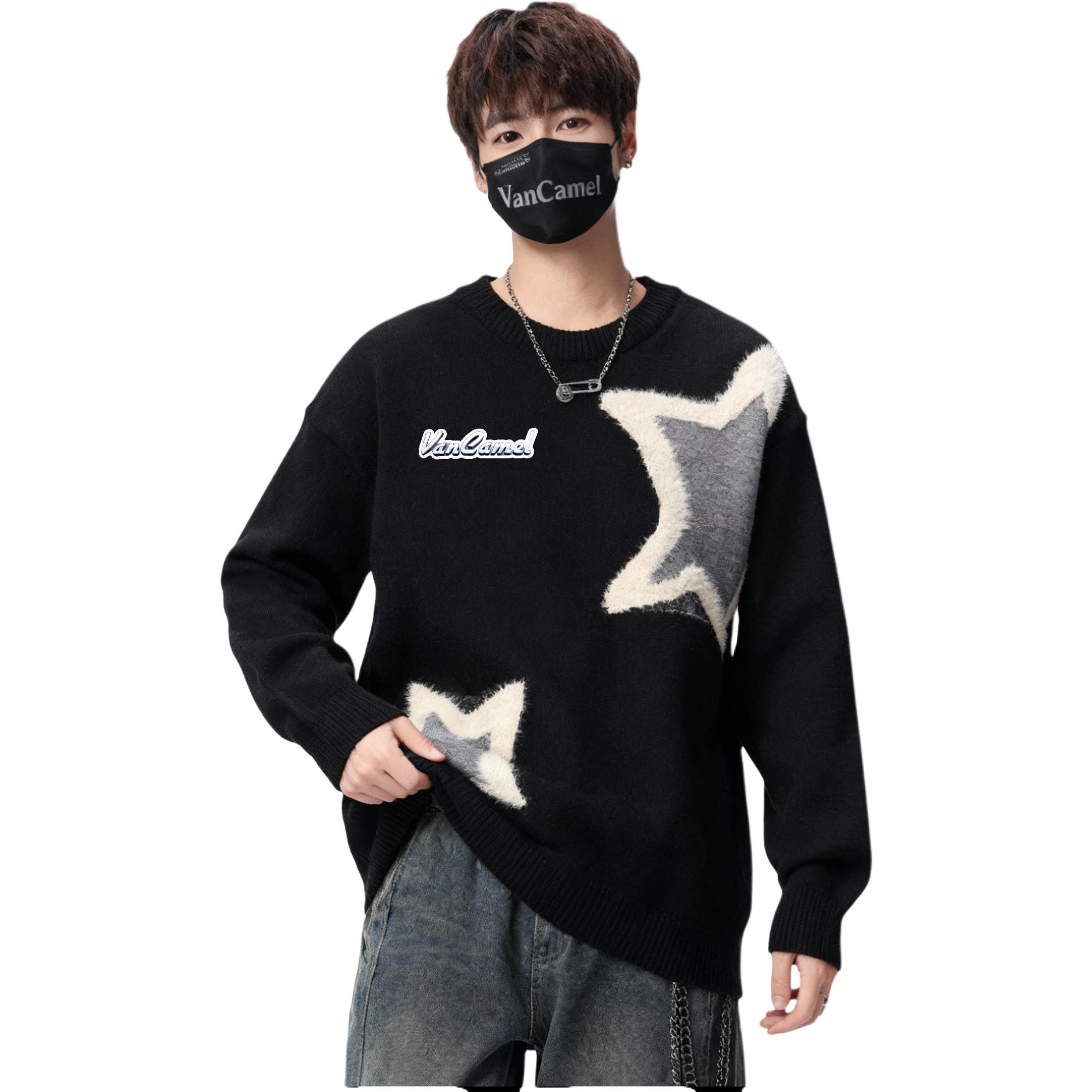 Свитшот Unisex Crew Neck Moderate Regular VanCamel, черный
Свитшот Unisex Crew Neck Moderate Regular VanCamel, черный