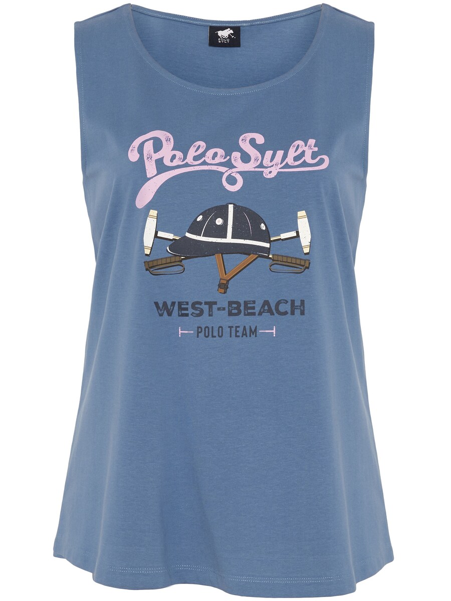Топ без рукавов Polo Sylt Top, синий
Топ без рукавов Polo Sylt Top, синий