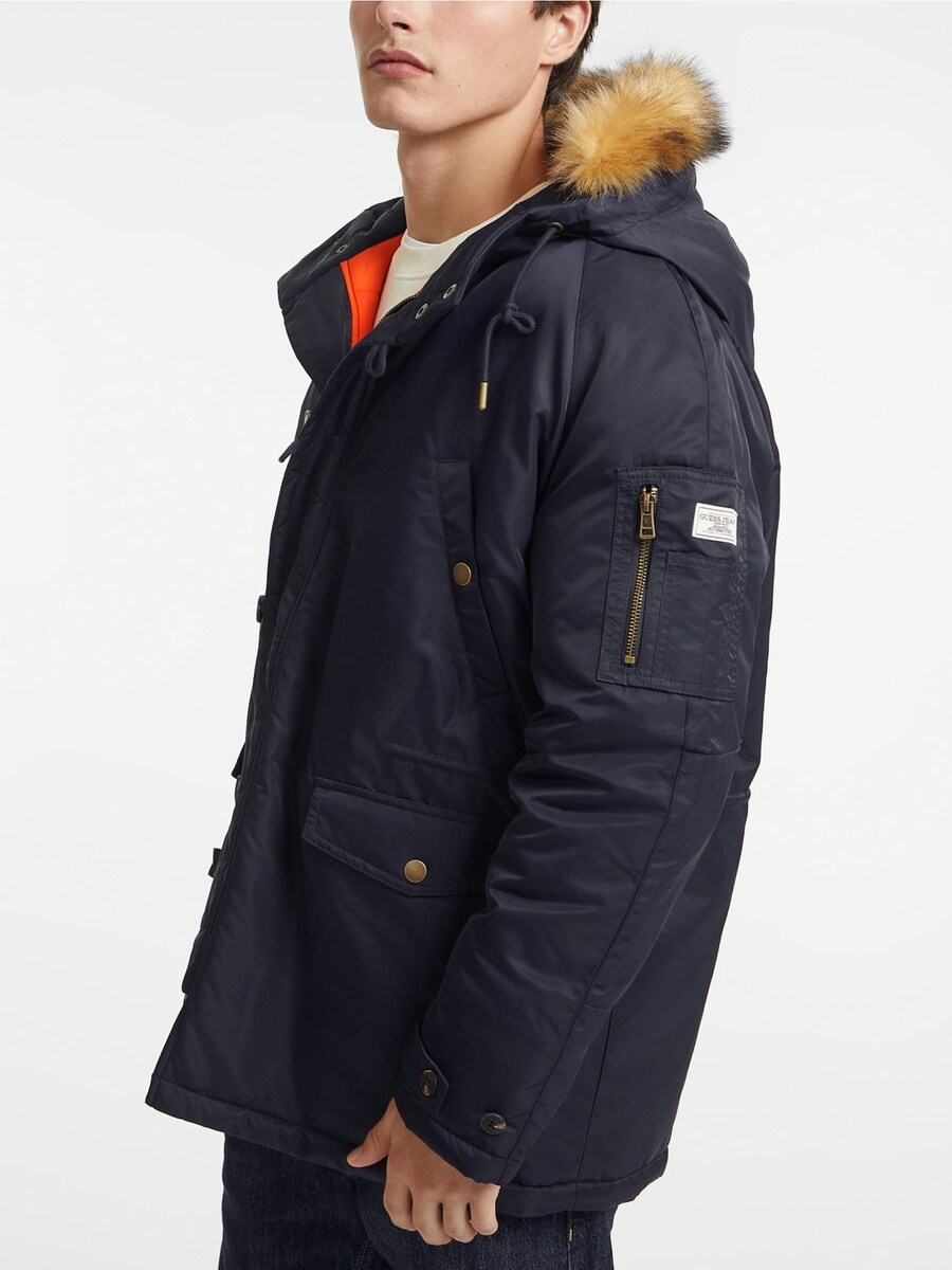 Зимняя парка GUESS, темно-синий
Зимняя парка GUESS, темно-синий