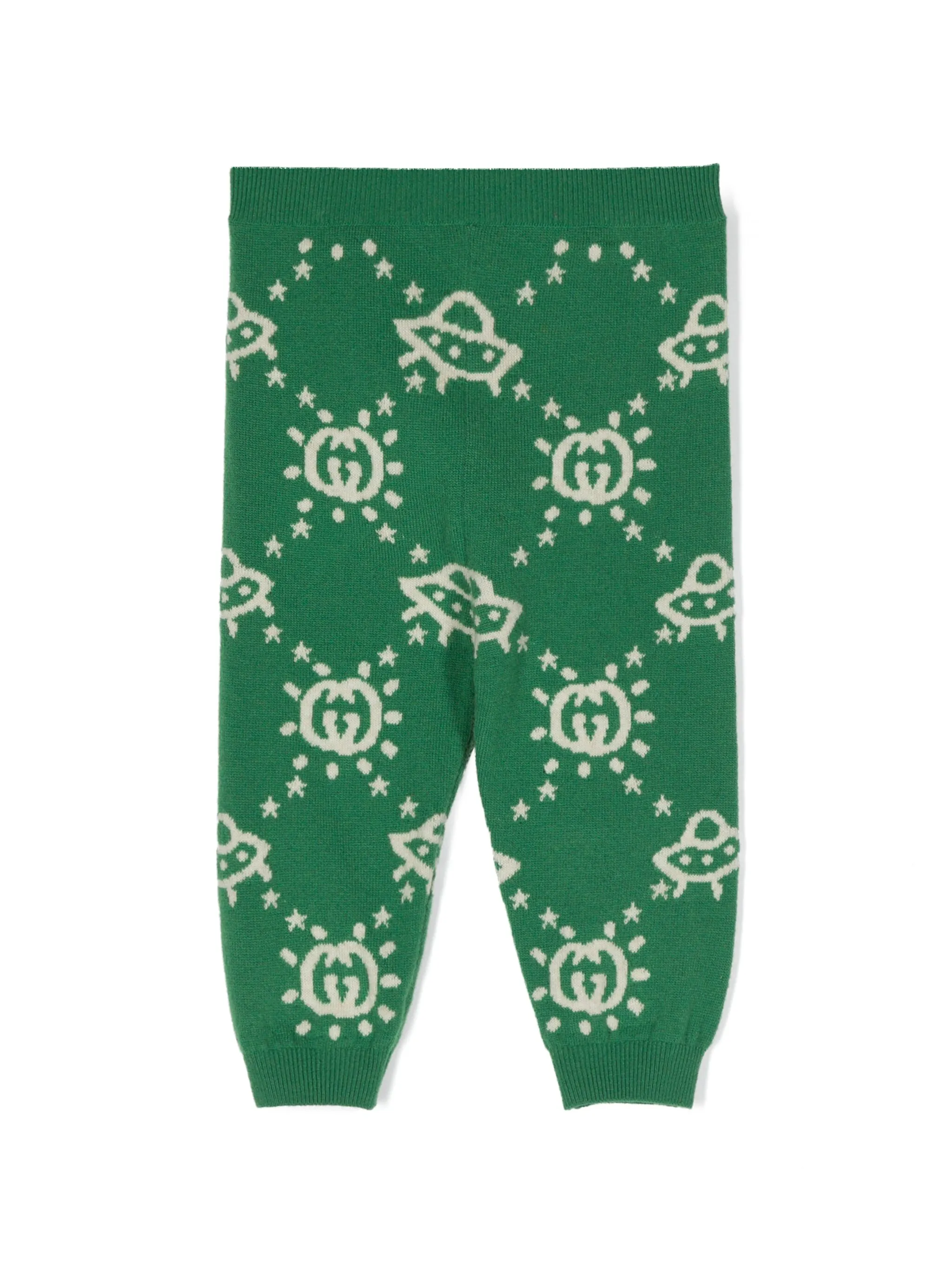 Брюки с логотипом Interlocking G Gucci Kids, зеленый
Брюки с логотипом Interlocking G Gucci Kids, зеленый