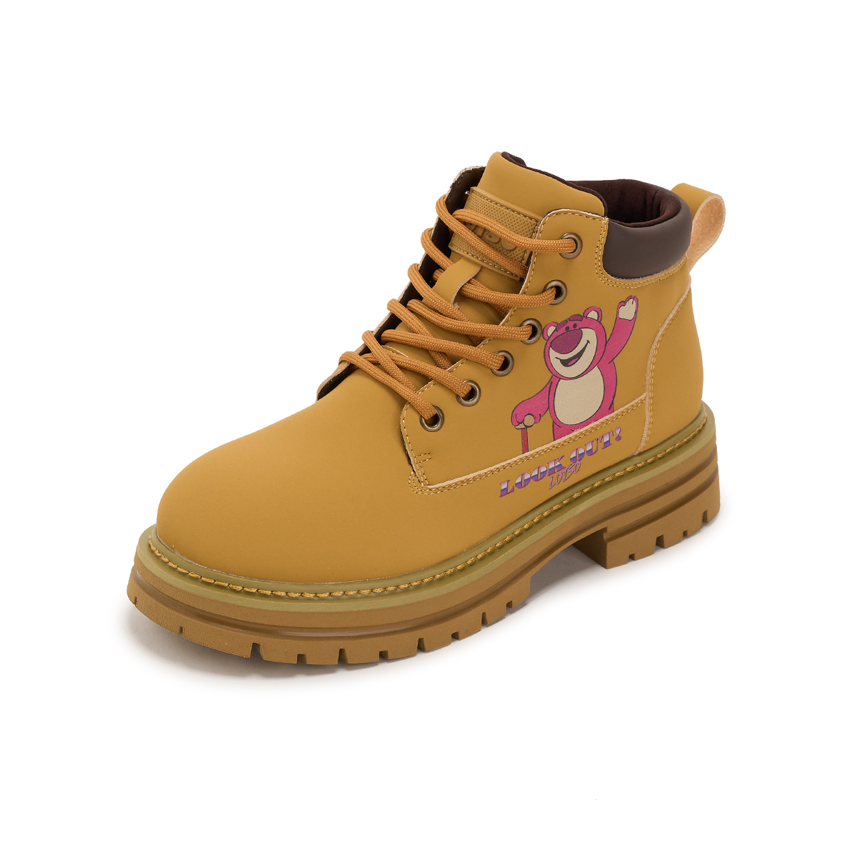 Детские, подростковые, износостойкие, противоскользящие ботинки Strawberry Bear Series с высоким берцем Disney, черный
Детские, подростковые, износостойкие, противоскользящие ботинки Strawberry Bear Series с высоким берцем Disney, черный