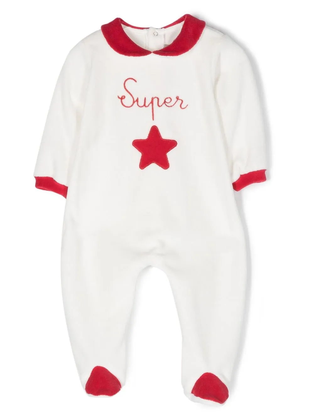 Пижама с вышивкой La Stupenderia, белый
Пижама с вышивкой La Stupenderia, белый