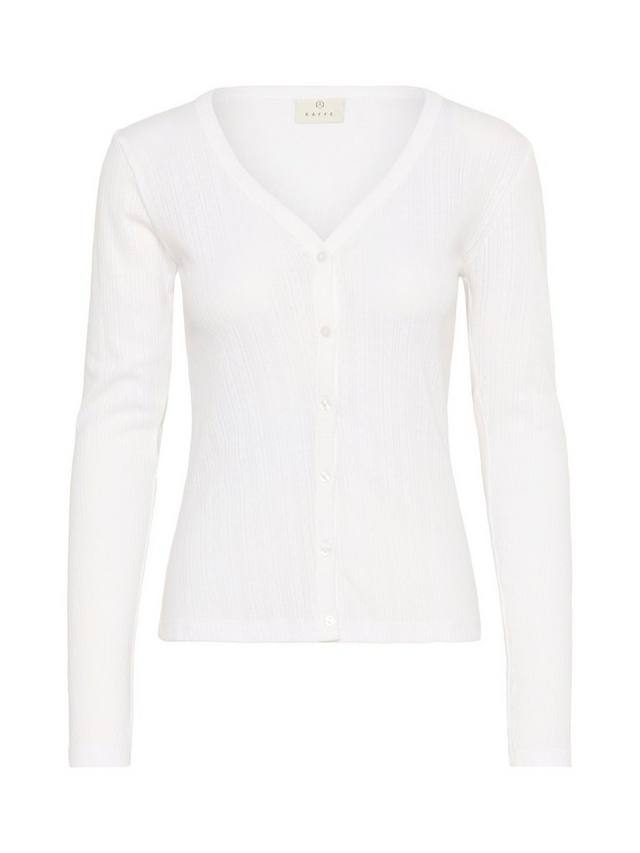 Вязаный кардиган viba pointelle KAFFE, цвет Chalk
Вязаный кардиган viba pointelle KAFFE, цвет Chalk