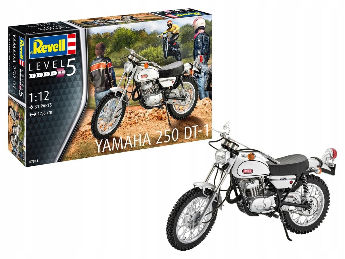 Мотоцикл Revell 1:12 Yamaha 250 Dt-1 07941
Мотоцикл Revell 1:12 Yamaha 250 Dt-1 07941