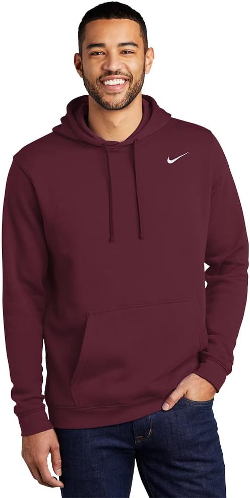 Мужская толстовка с капюшоном Nike, пуловер, клубный хлопок, размеры для больших и высоких, Dark Maroon
Мужская толстовка с капюшоном Nike, пуловер, клубный хлопок, размеры для больших и высоких, Dark Maroon