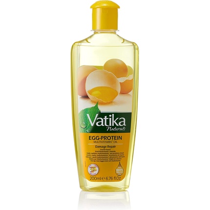Масло для волос Vatika Naturals Egg Protein Deep Conditioning 200 г — польза натурального яйца для кондиционирования, восстановления и укрепления Dabur International
Масло для волос Vatika Naturals Egg Protein Deep Conditioning 200 г — польза натурального яйца для кондиционирования, восстановления и укрепления Dabur International