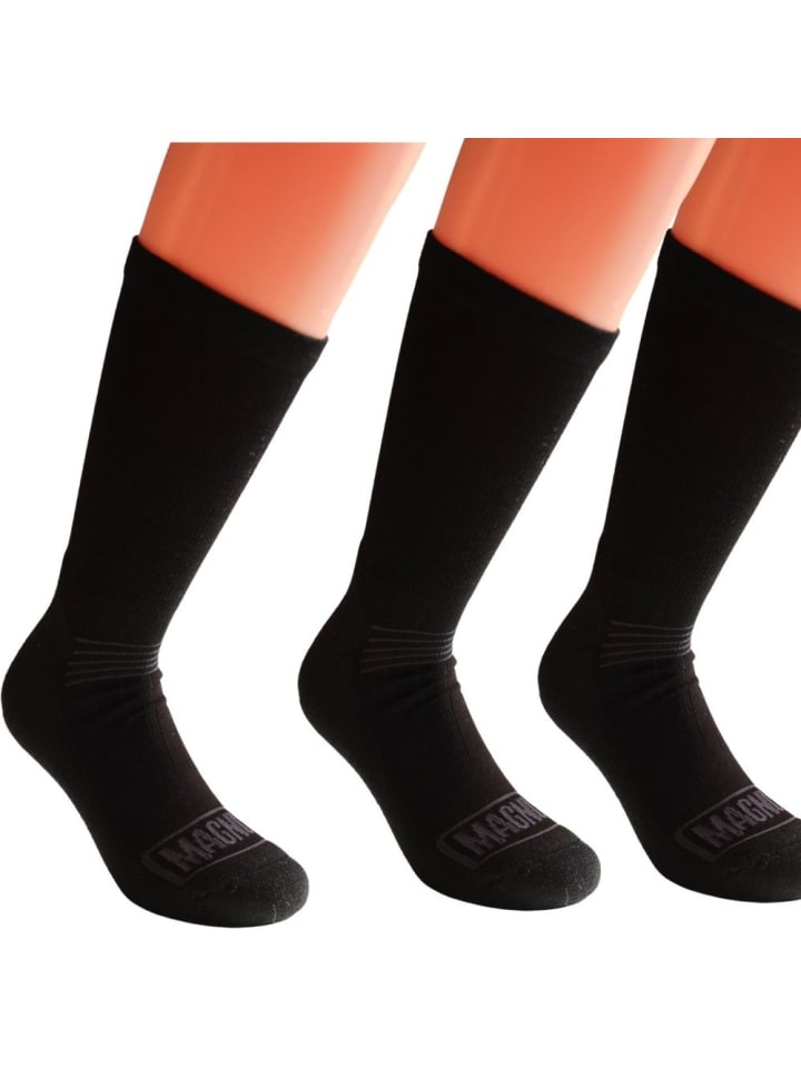 Носки Merino Mx5, 3 шт., черного цвета Magnum
Носки Merino Mx5, 3 шт., черного цвета Magnum