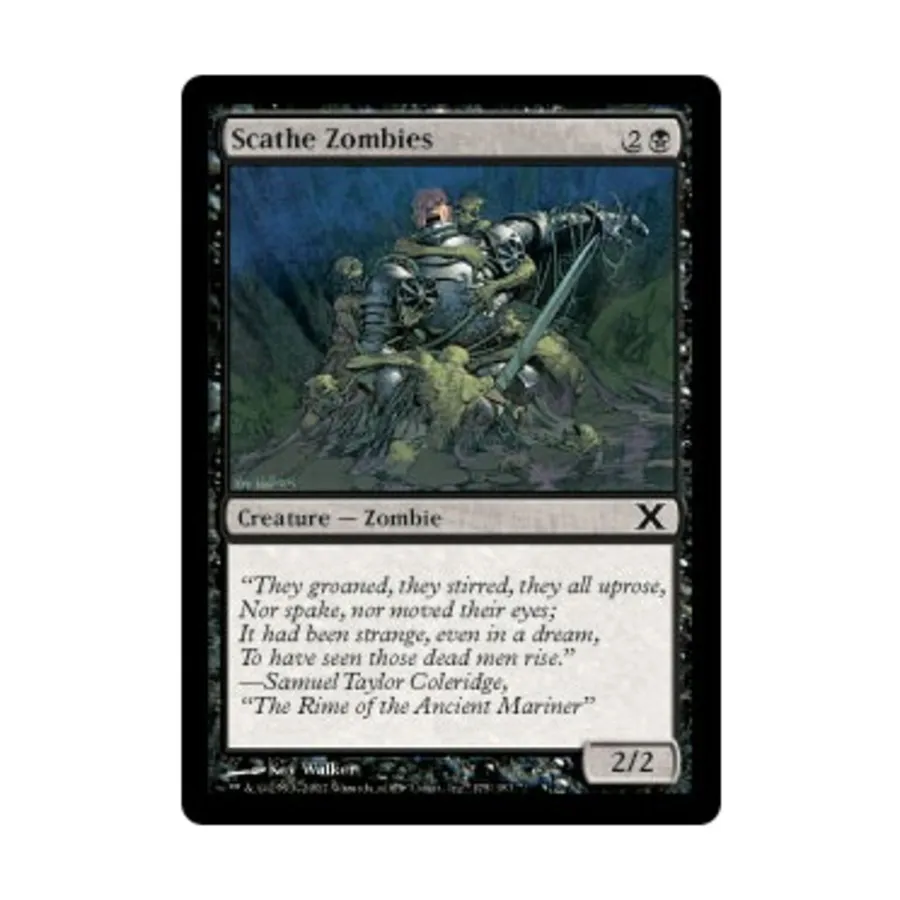 CCG Нападающие зомби (клавиша C), MTG - 10th Edition
CCG Нападающие зомби (клавиша C), MTG - 10th Edition