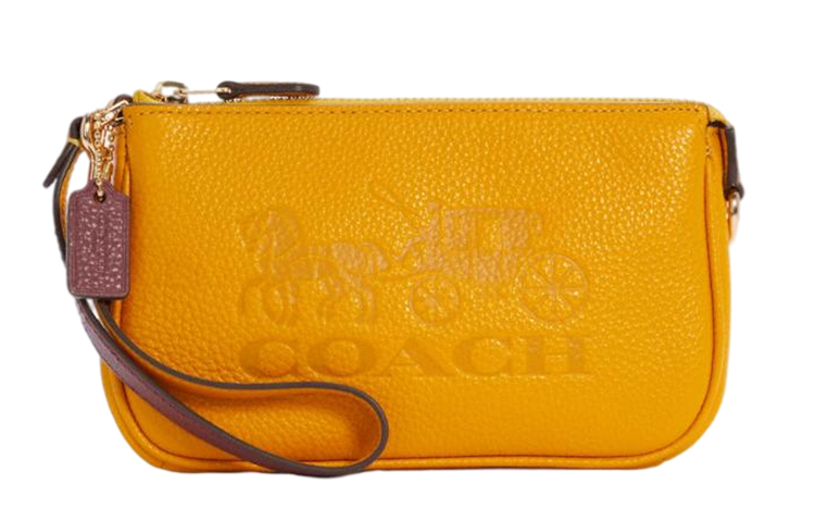 Кожаная наплечная сумка nolita, ручная монетная сумка на запястье, маленькая женская сумка candy orange COACH
Кожаная наплечная сумка nolita, ручная монетная сумка на запястье, маленькая женская сумка candy orange COACH