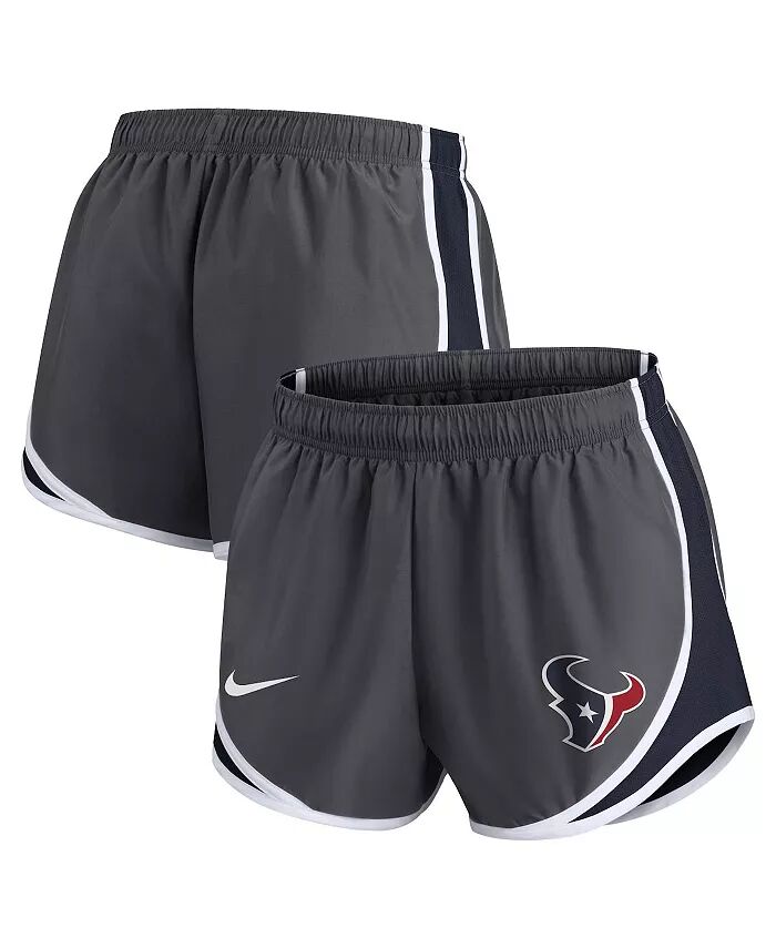 Женские темно-серые шорты Houston Texans Logo Performance Tempo Nike
Женские темно-серые шорты Houston Texans Logo Performance Tempo Nike