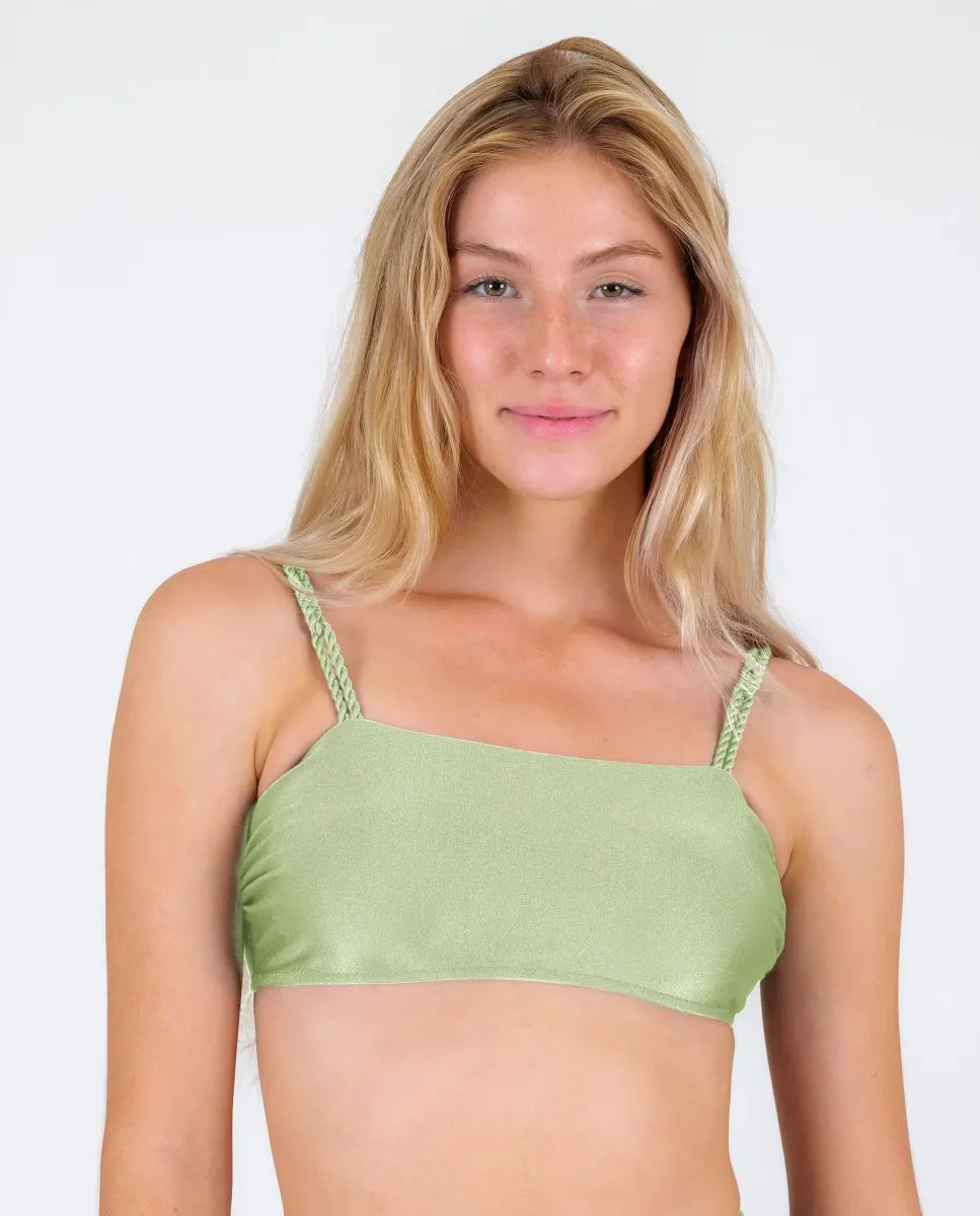 Однотонный лиф бикини бандо с мягкой подкладкой Río de Sol, светло-зеленый
Однотонный лиф бикини бандо с мягкой подкладкой Río de Sol, светло-зеленый