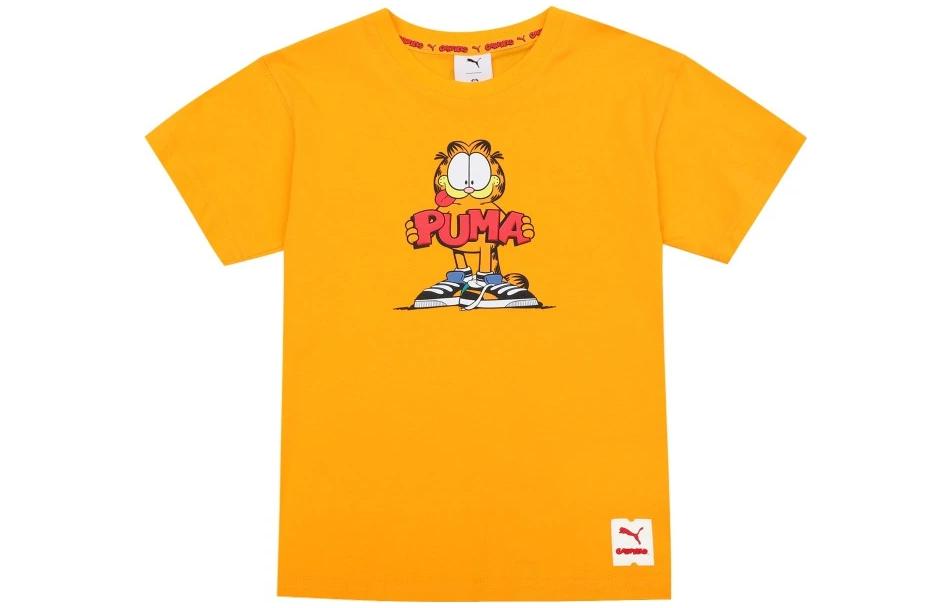 Детская футболка PUMA, оранжево-желтая
Детская футболка PUMA, оранжево-желтая