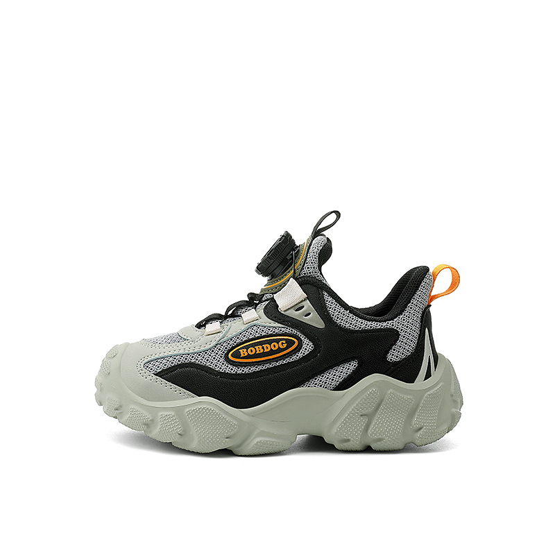 Детские кроссовки с противоскользящей подошвой, дышащие и противоударные BOBDOG, черный/хаки
Детские кроссовки с противоскользящей подошвой, дышащие и противоударные BOBDOG, черный/хаки