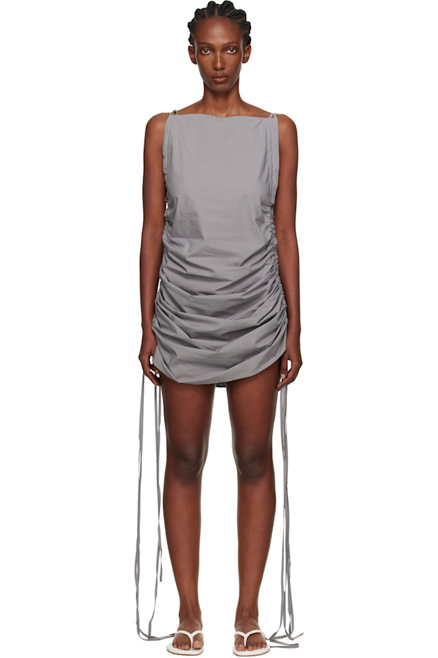 Жаккардовое платье миди с ремешком Baserange, серый
Жаккардовое платье миди с ремешком Baserange, серый