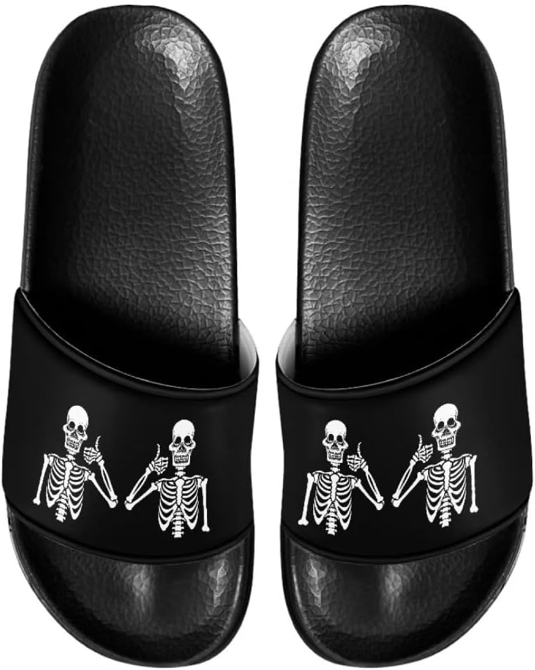 Унисекс тапочки Mumeson, домашняя обувь, летние нескользящие пляжные сандалии, легкие тапочки для дома и улицы, размеры США 5-11, Skeleton-1
Унисекс тапочки Mumeson, домашняя обувь, летние нескользящие пляжные сандалии, легкие тапочки для дома и улицы, размеры США 5-11, Skeleton-1