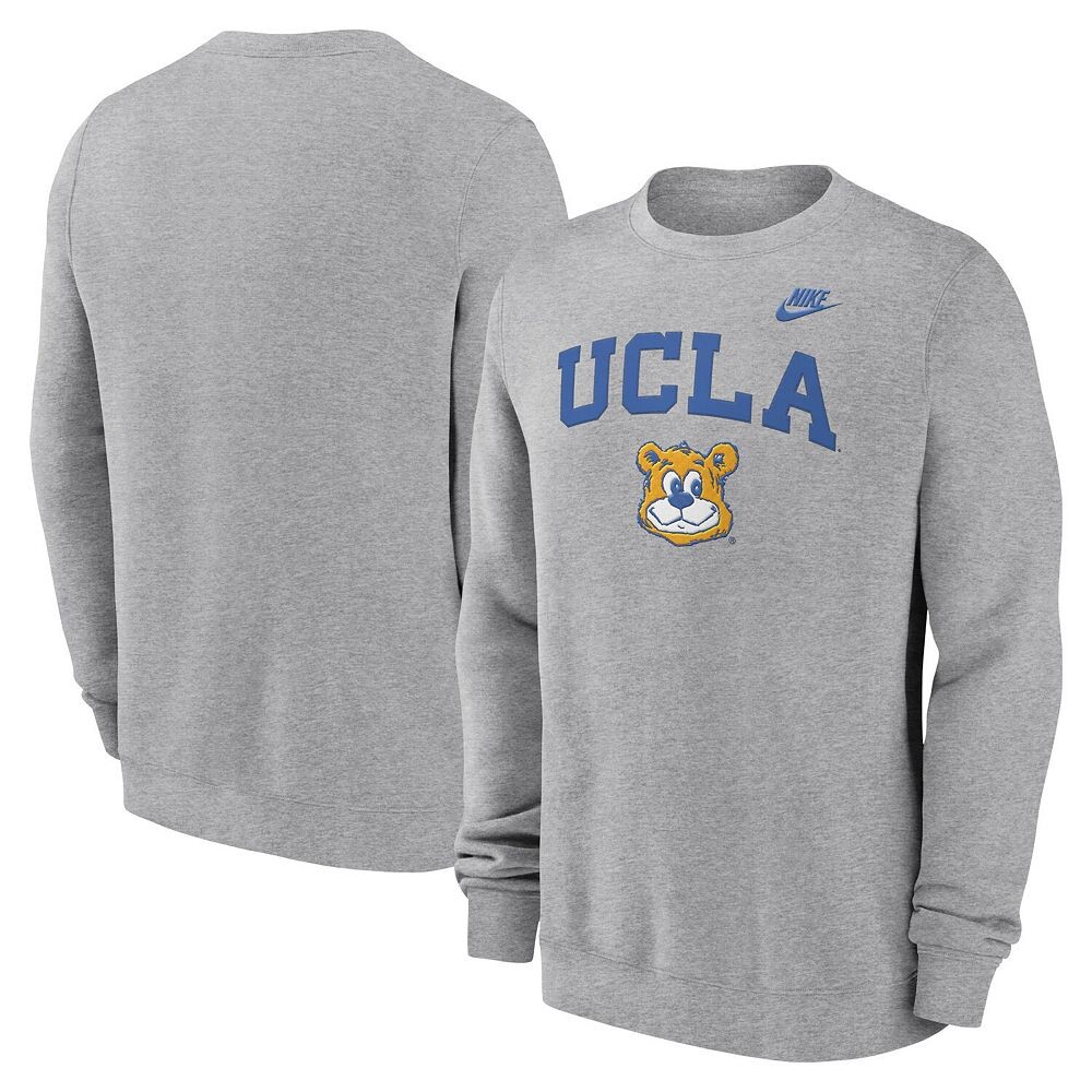 Мужской свитшот из саржи Nike Heather Grey UCLA Bruins Legacy Classic Tackle с вышитой аркой и логотипом, цвет Ucl Grey
Мужской свитшот из саржи Nike Heather Grey UCLA Bruins Legacy Classic Tackle с вышитой аркой и логотипом, цвет Ucl Grey