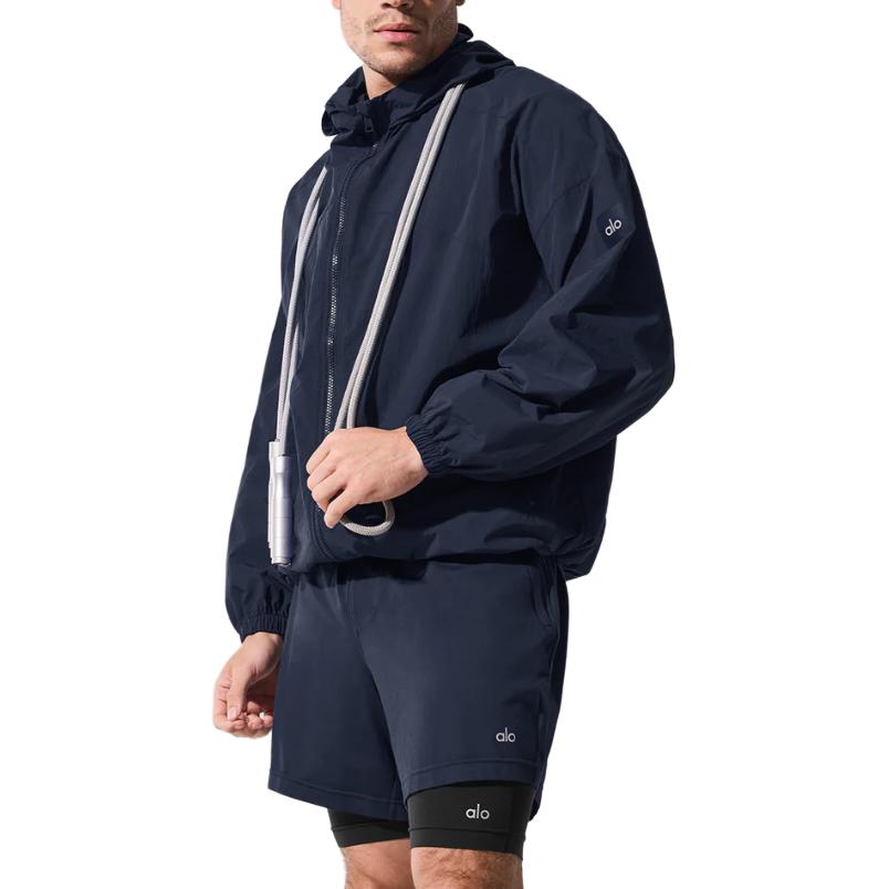 Alo Yoga Куртка унисекс черная, Marine Blue/Navy
Alo Yoga Куртка унисекс черная, Marine Blue/Navy