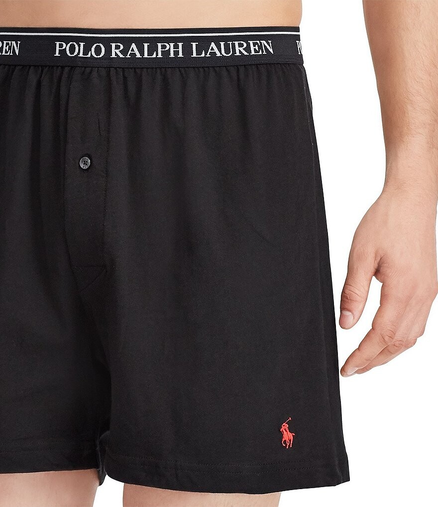 Комплект из 3 хлопковых боксеров из джерси классического кроя Polo Ralph Lauren, черный
Комплект из 3 хлопковых боксеров из джерси классического кроя Polo Ralph Lauren, черный