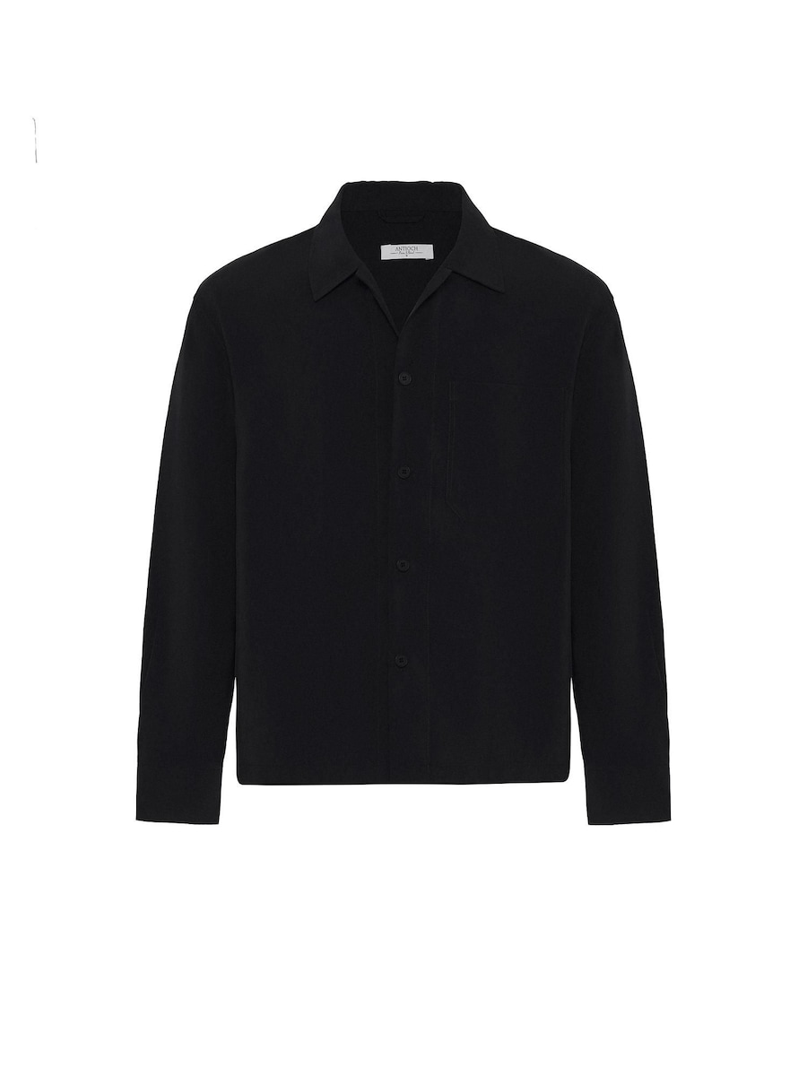 Рубашка на пуговицах Comfort fit Antioch, черный
Рубашка на пуговицах Comfort fit Antioch, черный