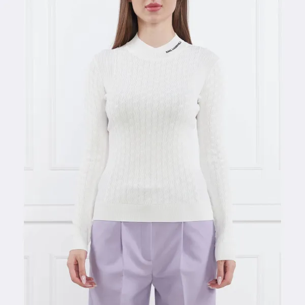 Водолазка узкого кроя Karl Lagerfeld, белый
Водолазка узкого кроя Karl Lagerfeld, белый