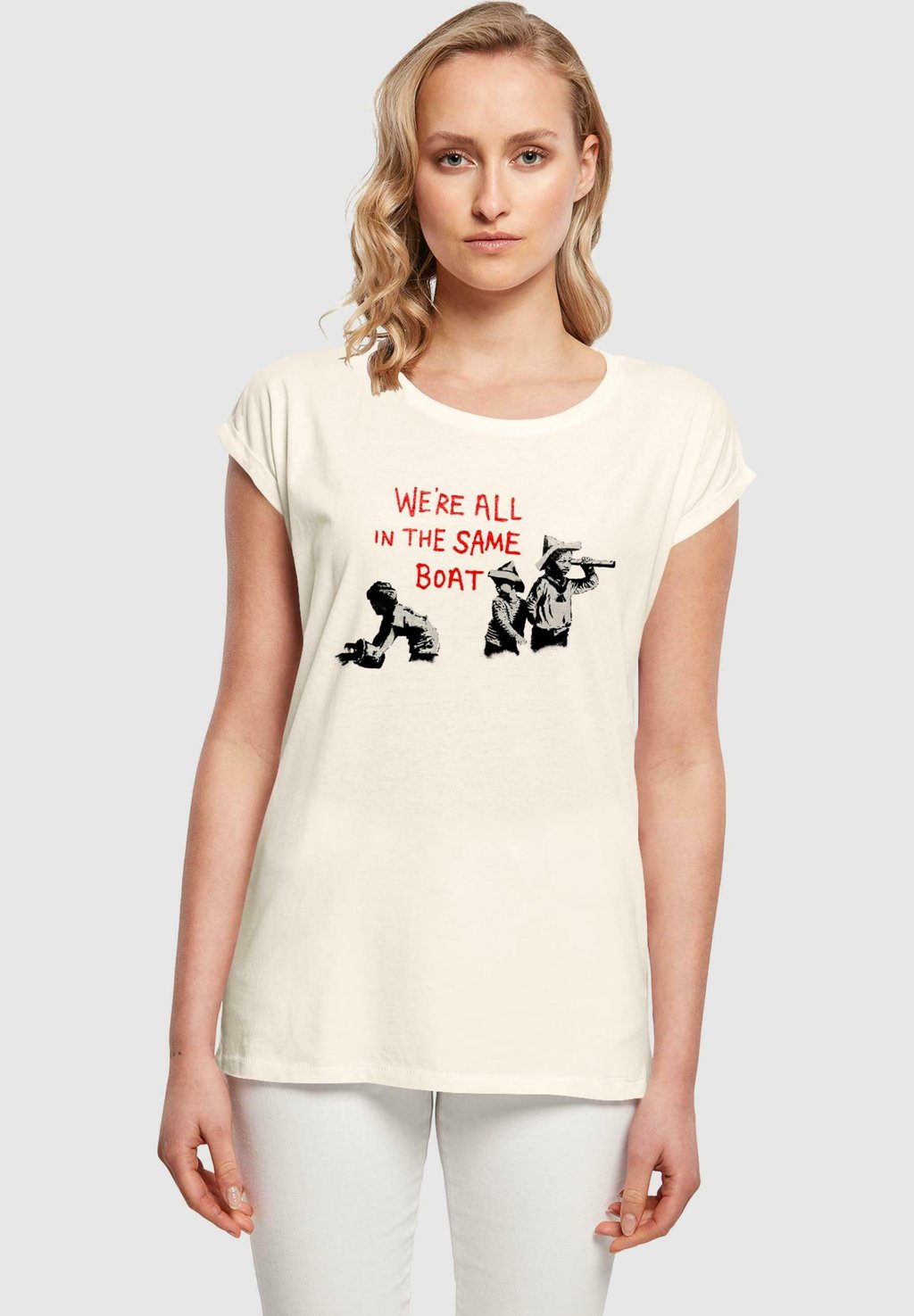 Футболка с принтом IN THE SAME Merchcode, песочный
Футболка с принтом IN THE SAME Merchcode, песочный